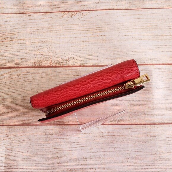 FURLA Saffiano Leather Compact Women's Wallet - Picture 4 of 12